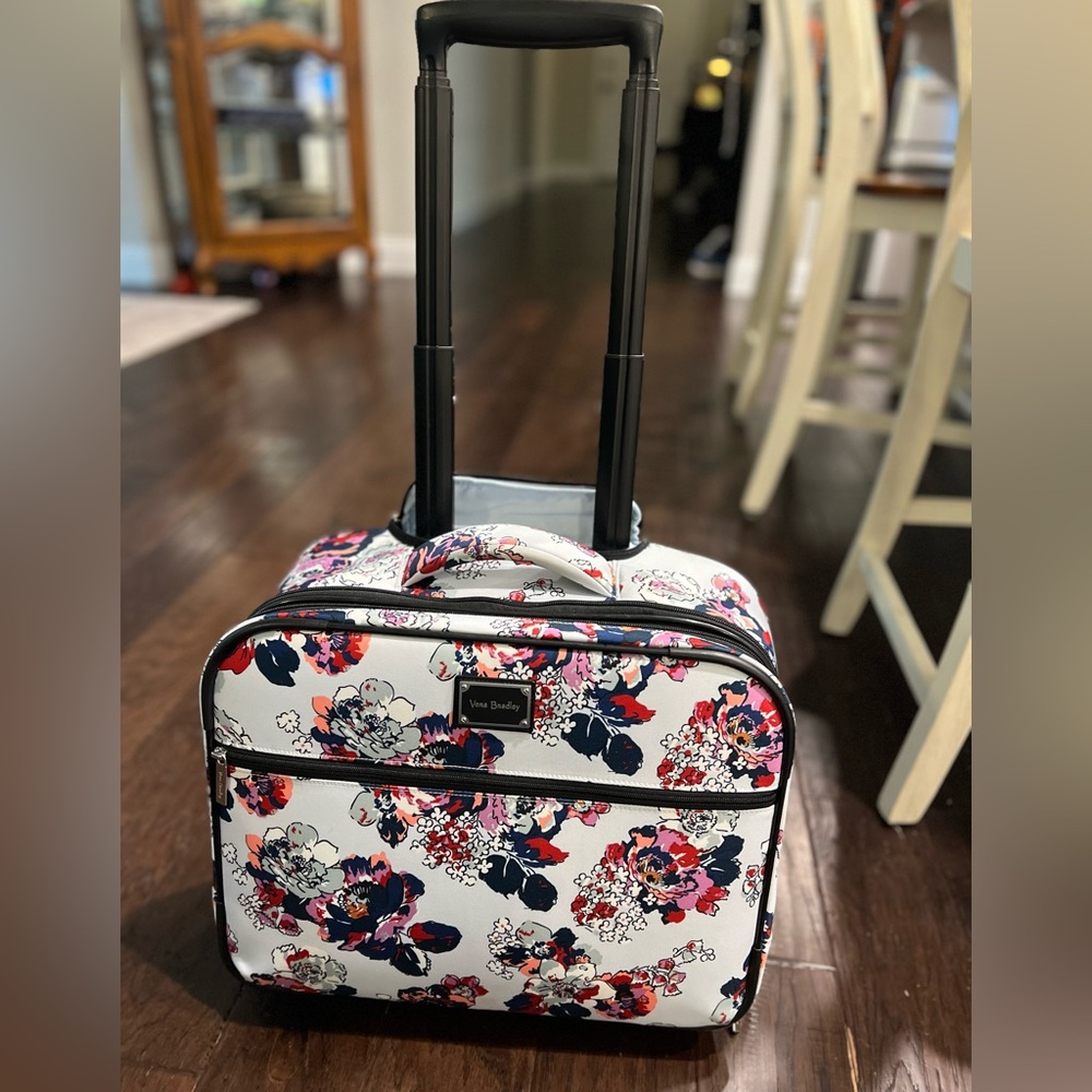 Vera Bradley On A Roll Under Seat Work Bag Floral